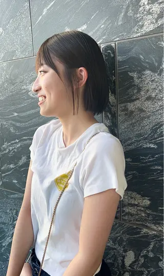 ショート パーマ 樋野 亮のヘアスタイル