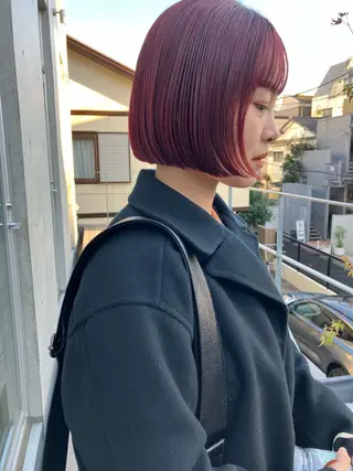 ショート 似合わせカットカラー 👩MINAのヘアスタイル