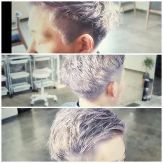 カラー メンズ BOB🌟ハイトーン /ブリーチ/TAKUのヘアスタイル