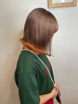 ショート バレイヤージュモデル 小林匠❤️‍🔥のヘアスタイル