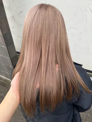 セミロング 道下 颯人のヘアスタイル