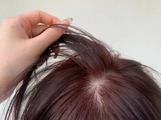 セミロング エクステ/大人可愛い カラー🩷RINAのヘアスタイル