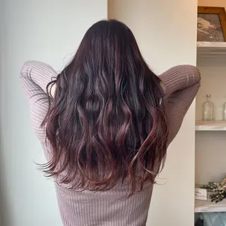 ロング ボブウルフ／ボブ Satsuki【名駅のヘアスタイル