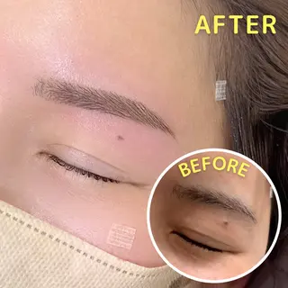 アイブロウ HAIR&MAKE POSH 日暮里のネイルデザイン