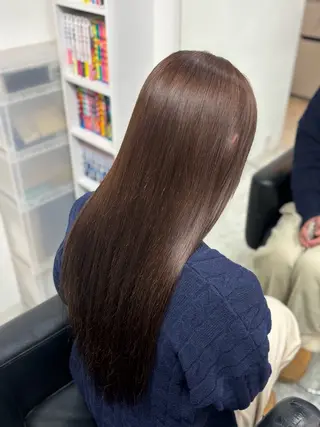 ロング パドゥプロン あんずのヘアスタイル