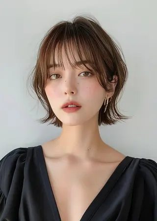 ショート nex the salon coall所属・🫧似合わせショート イシダ🫧のヘアスタイル