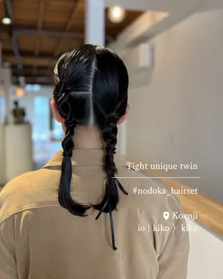 ミディアム ヘアアレンジ お呼ばれセット🕊️ 高円寺/太田和のヘアスタイル