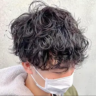 パーマ メンズ メンズパーマ/新宿/ サイカショウイチのヘアスタイル