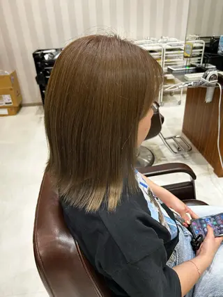 ミディアム 日置美容室所属・石井 佑飛のヘアスタイル