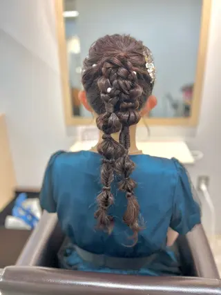 ヘアアレンジ 似合わせヘアメイク 💐オダギリチアキのヘアスタイル