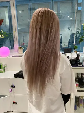 ミディアム カラー JILBLAN京都 ショート/ハイライトのヘアスタイル