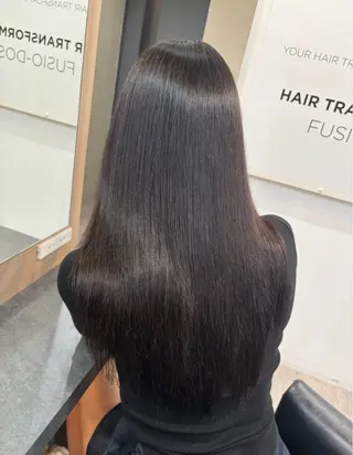 セミロング 横浜/エクステ特化× 艶カラー/あいかのヘアスタイル