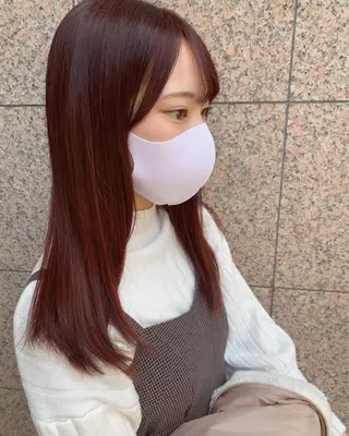 ロング 菅原リキヤ くびれレイヤーヘアのヘアスタイル