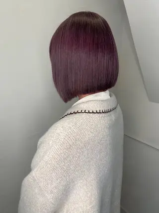 ミディアム カラー land所属・透明感カラー/レイヤ ー🌙Honokaのヘアスタイル