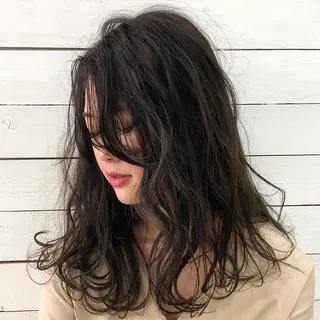 ロング カラー 【ニュアンスカラー・ 髪質改善】スズキカナのヘアスタイル