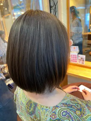 ショート カラー パーマ ヘアアレンジ メンズ キッズ ネイル マツエク・マツパ emu所属・🌈髪質改善・美髪矯 正・平野瀬乃🌈のヘアスタイル