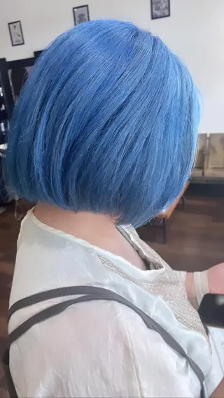 ショート 🦋透明感カラー🦋 CHIHARUのヘアスタイル