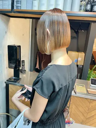 ショート パーマ ショートボブ縮毛矯正 髪質改善のプロ山道潤のヘアスタイル