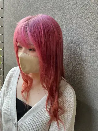 ロング 🐰ハイトーンカラー 畠山　渡🐰のヘアスタイル