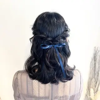 ミディアム ヘアアレンジ 韓国風ヘア♥ nonoのヘアスタイル