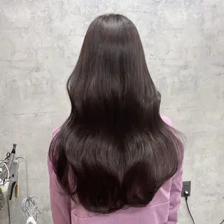 ロング カラー エクステ・レイヤ ーカット松下宗翔のヘアスタイル