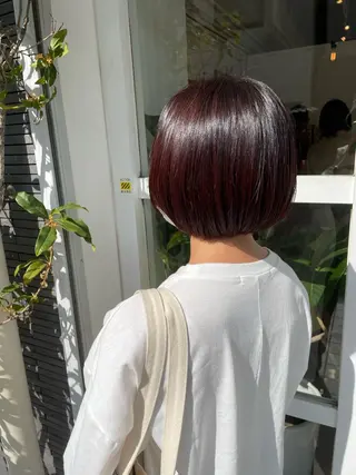 ショート カラー 大塚 陽彩のヘアスタイル