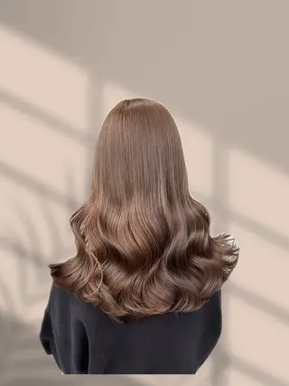 セミロング 表参道店大人っぽ ブラウン🪞TOWAのヘアスタイル