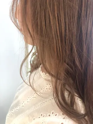 セミロング カラー 韓国hair ·͜· watanabeのヘアスタイル