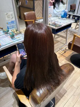 ロング Reve /マキノのヘアスタイル