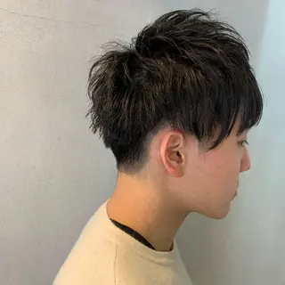 パーマ メンズ 柏メンズカットパーマ NO.1タイチのヘアスタイル