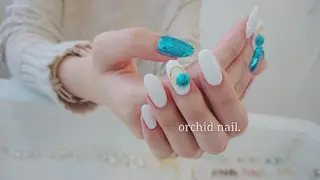 ネイル orchid ♡オーキッドのネイルデザイン