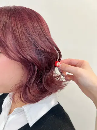 ミディアム カラー ブリーチカラー🦋‪ 田中さくらのヘアスタイル