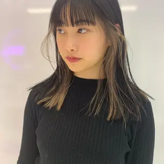 ミディアム カラー share salon JAM 吉祥寺所属・レイヤー/ブリーチ HIKARU ♡のヘアスタイル