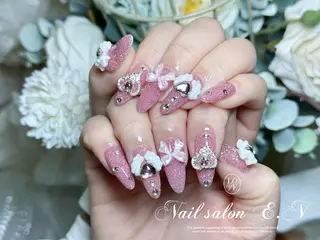 ネイル E.N🦋 長さ出し/持ち込みのネイルデザイン