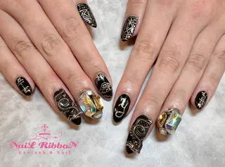 ネイル ネイルリボン 石田のネイルデザイン