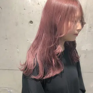 セミロング カラー ネイル マツエク・マツパ アイブロウ 【メンズサロン】 BLUCK 横浜のヘアスタイル