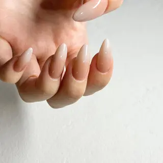 ネイル Ray. ちゅるん系ニュアンスのネイルデザイン