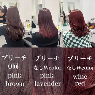 カラー ブリーチなし透明感 💗RYOTAのヘアスタイル