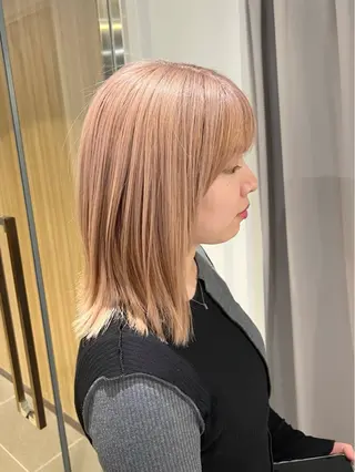 ミディアム カラー ✨メンズ/パーマ/ 三宅 昌太✨のヘアスタイル