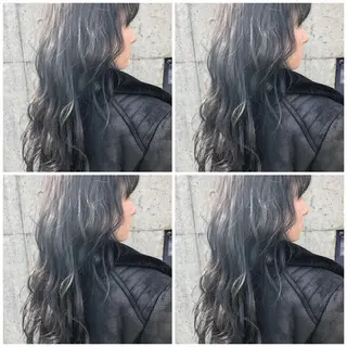 ロング カラー パーマ ヘアアレンジ メンズ レイヤー／顔周り 韓国ヘア森田和貴のヘアスタイル