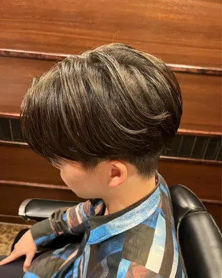 ミディアム メンズ 寺本 竜也のヘアスタイル