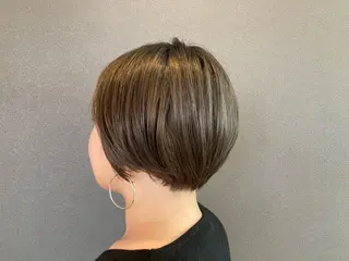 ショート Claire 【クレール】所属・富山駅徒歩8分/ 透明感カラーみきやのヘアスタイル