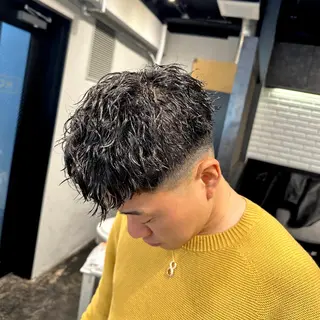 メンズ ツイスパ/メンズ パーマ/歩夢のヘアスタイル