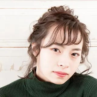 ミディアム カラー ヘアアレンジ TIARA  本店所属・崎田 謙太郎のその他イメージ