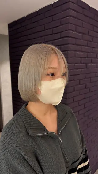 ショート lafith 颯馬/ 難波/美髪/韓国風のヘアスタイル