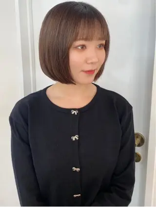 ショート カラー 🍊暖色カラー /ボブ/kanonのヘアスタイル