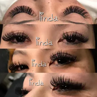 マツエク・マツパ linda lashesのマツエク・マツパデザイン