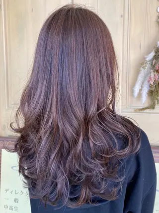 ロング カラー tocolaso 柏所属・レイヤーカット/ 根本瑠実のヘアスタイル