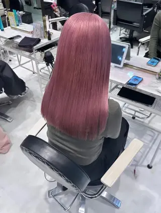 カラー 【🦋ハイトーンリタ ッチ🦋】ENAのヘアスタイル