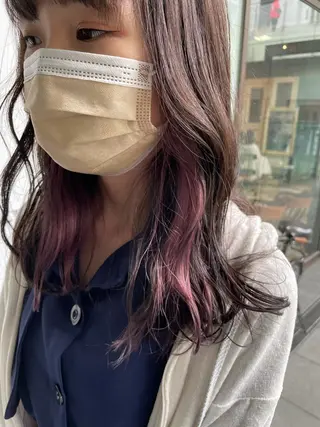 ミディアム 栄　mighty by H所属・不破一輝/栄/矢場町 ボブ/レイヤー/艶髪のヘアスタイル